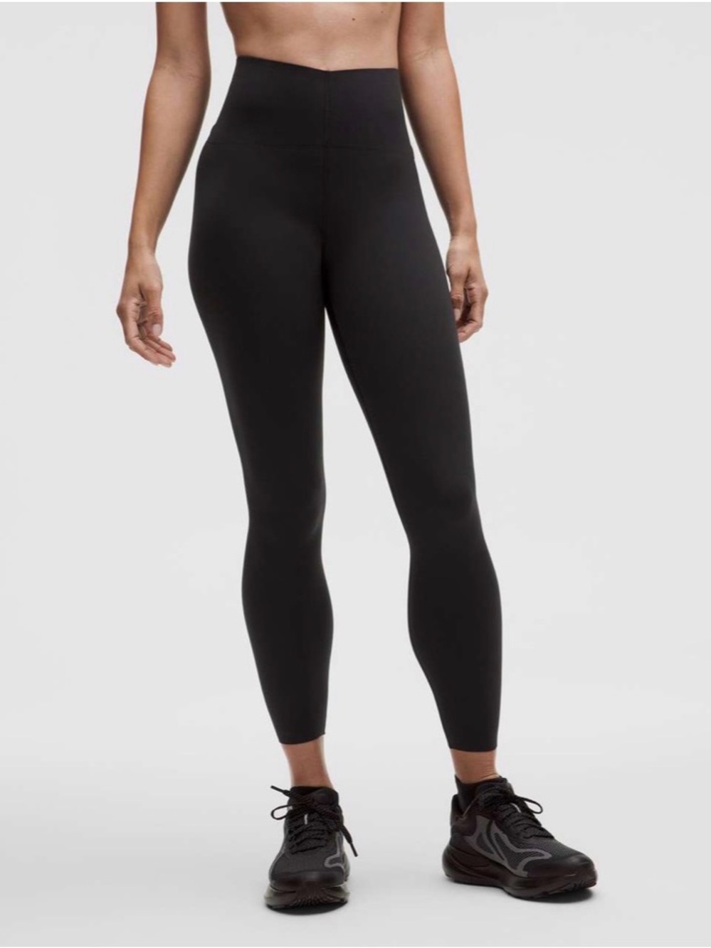 NWT Lululemon Black Glow Up Super-High-Rise Tight 25" Size 4